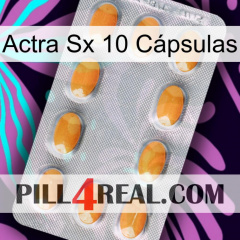 Actra Sx 10 Cápsulas cialis3